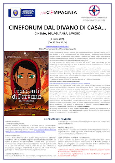 Cineforum dal divano di casa... Cinema, Eguaglianza, Lavoro: 